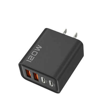 120W PD USB Charger Type C Fast Charging Mobile Phone Adapter For iPhone Samsung Xiaomi Quick Charge 3.0 EU/US Plug Wall Charger - Avero