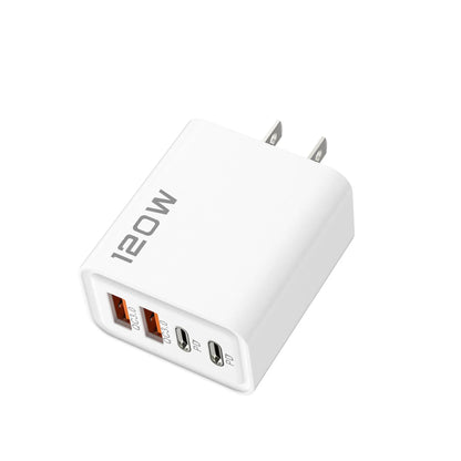 120W PD USB Charger Type C Fast Charging Mobile Phone Adapter For iPhone Samsung Xiaomi Quick Charge 3.0 EU/US Plug Wall Charger - Avero