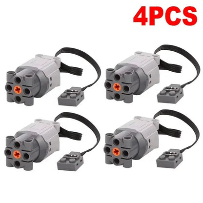 [1/2/4 PCS] 88003 Power Functions L Motor for MOC Bricks, legoeds - Compatible Technical Parts Building Block Car Toys - Avero