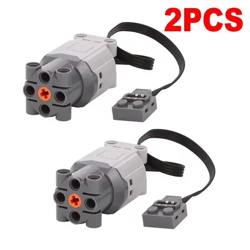[1/2/4 PCS] 88003 Power Functions L Motor for MOC Bricks, legoeds - Compatible Technical Parts Building Block Car Toys - Avero
