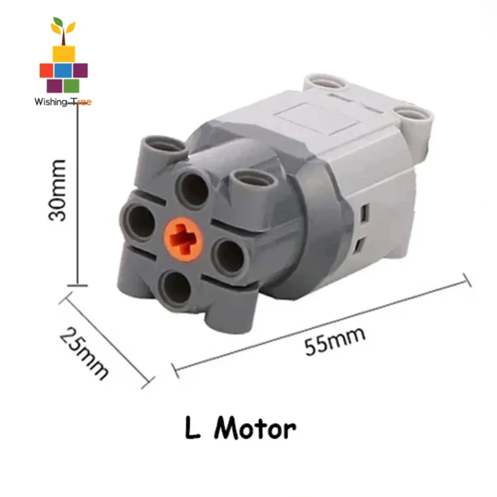 [1/2/4 PCS] 88003 Power Functions L Motor for MOC Bricks, legoeds - Compatible Technical Parts Building Block Car Toys - Avero