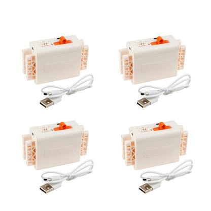 1/2/4PC 7.4V 1000mAh Building Block Lithium Battery Box Compatible With Legoeds AA Battery Box 8883 Power Supply for Power Motor - Avero