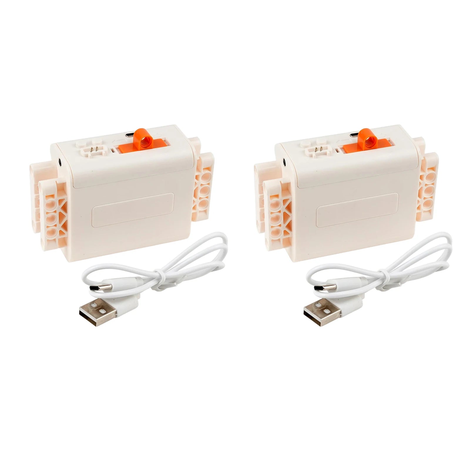 1/2/4PC 7.4V 1000mAh Building Block Lithium Battery Box Compatible With Legoeds AA Battery Box 8883 Power Supply for Power Motor - Avero
