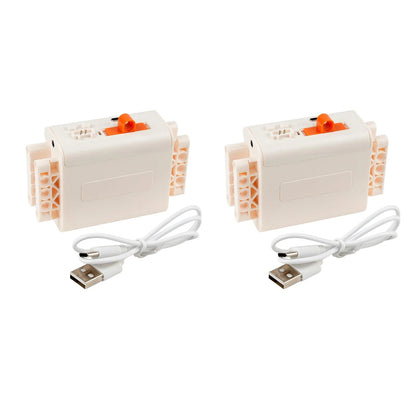 1/2/4PC 7.4V 1000mAh Building Block Lithium Battery Box Compatible With Legoeds AA Battery Box 8883 Power Supply for Power Motor - Avero