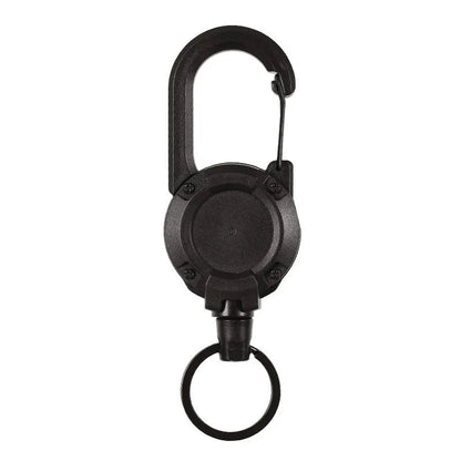 1/2/4pcs Extendable Retractable Holders Keychain Badge Reels Heavy Duty Clip With Carabiner Key Chain For Men Outdoor Bags - Avero