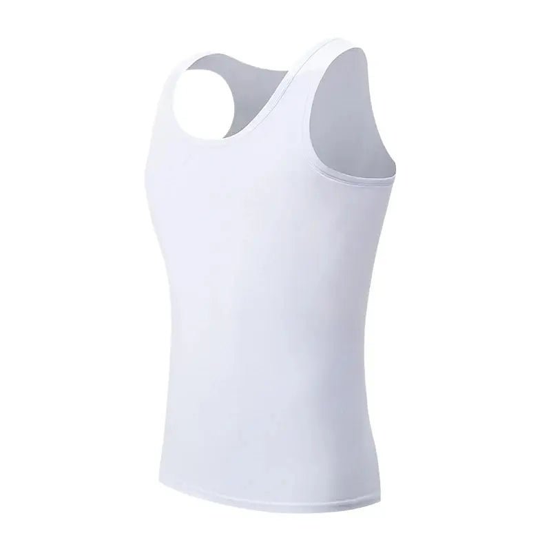 1/3 Pack Four Seasons Men's Cotton Joker Vest Teenagers Simple Fit Sports Fitness T-shirt Middle - aged Casual Sleeveless T-shirt - Avero