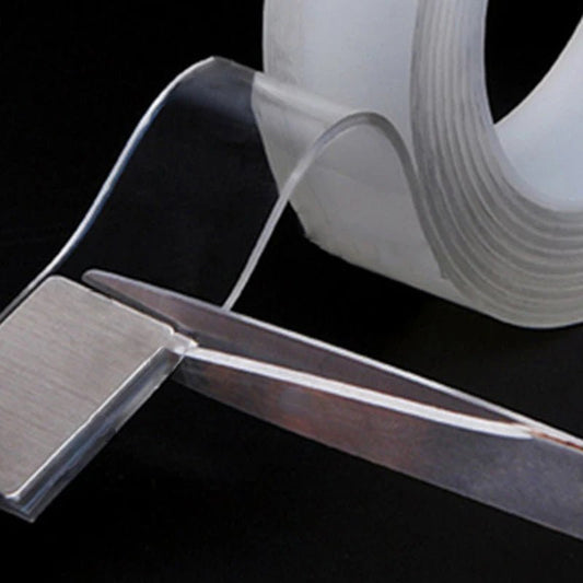 1m 2m 3m 5m Nano Tape Double Sided Tape Transparent Reusable Waterproof Adhesive Strong Tapes Cleanable Kitchen Bathroom Supplie - Avero