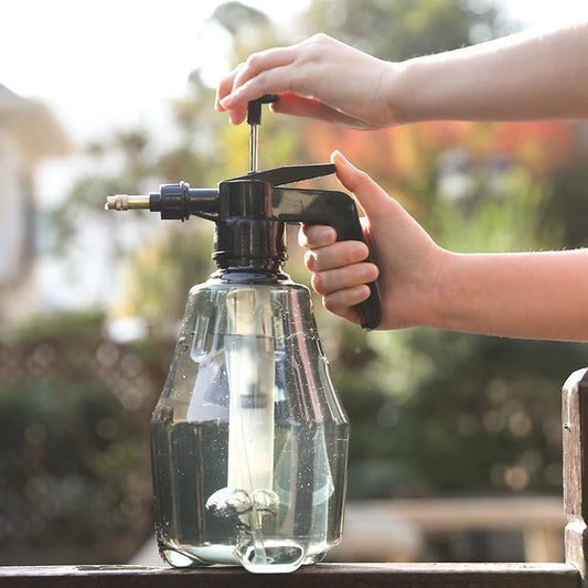 1pc Premium Plastic Pressure Spray Bottle - Powerful Air Pressure Technology, Adjustable Nozzle, High - Pressure Mist Sprayer for - Avero