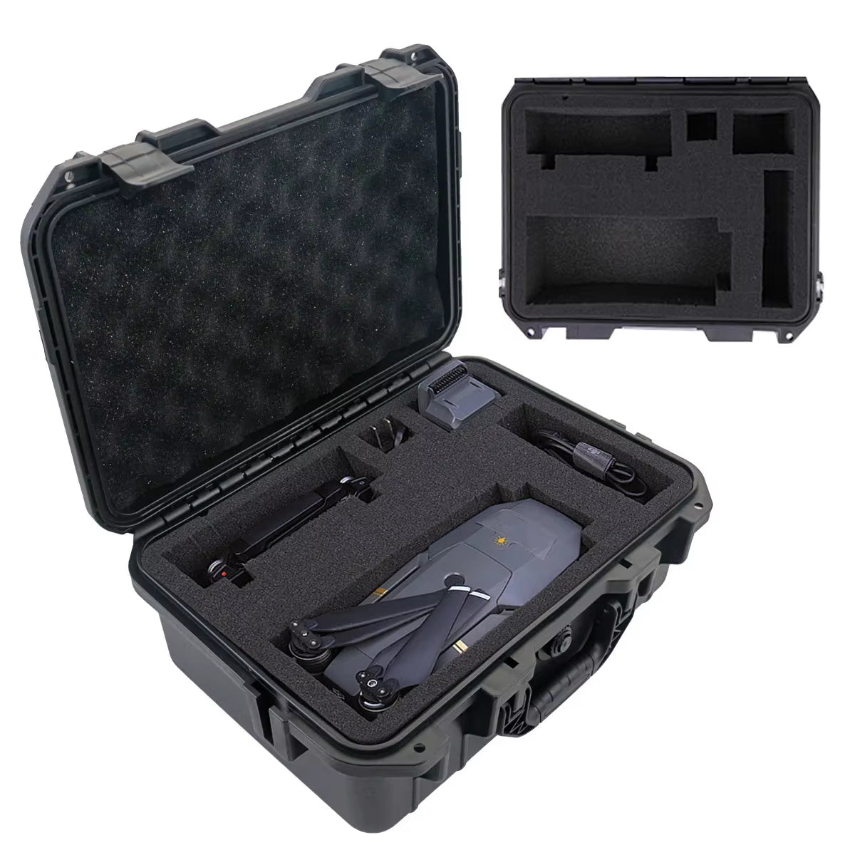 1Pc Waterproof Hard Carry Case Bag Tool Case with Pre - Cut Sponge Storage Box Safety Protector Organizer Hardware Toolbox - Avero