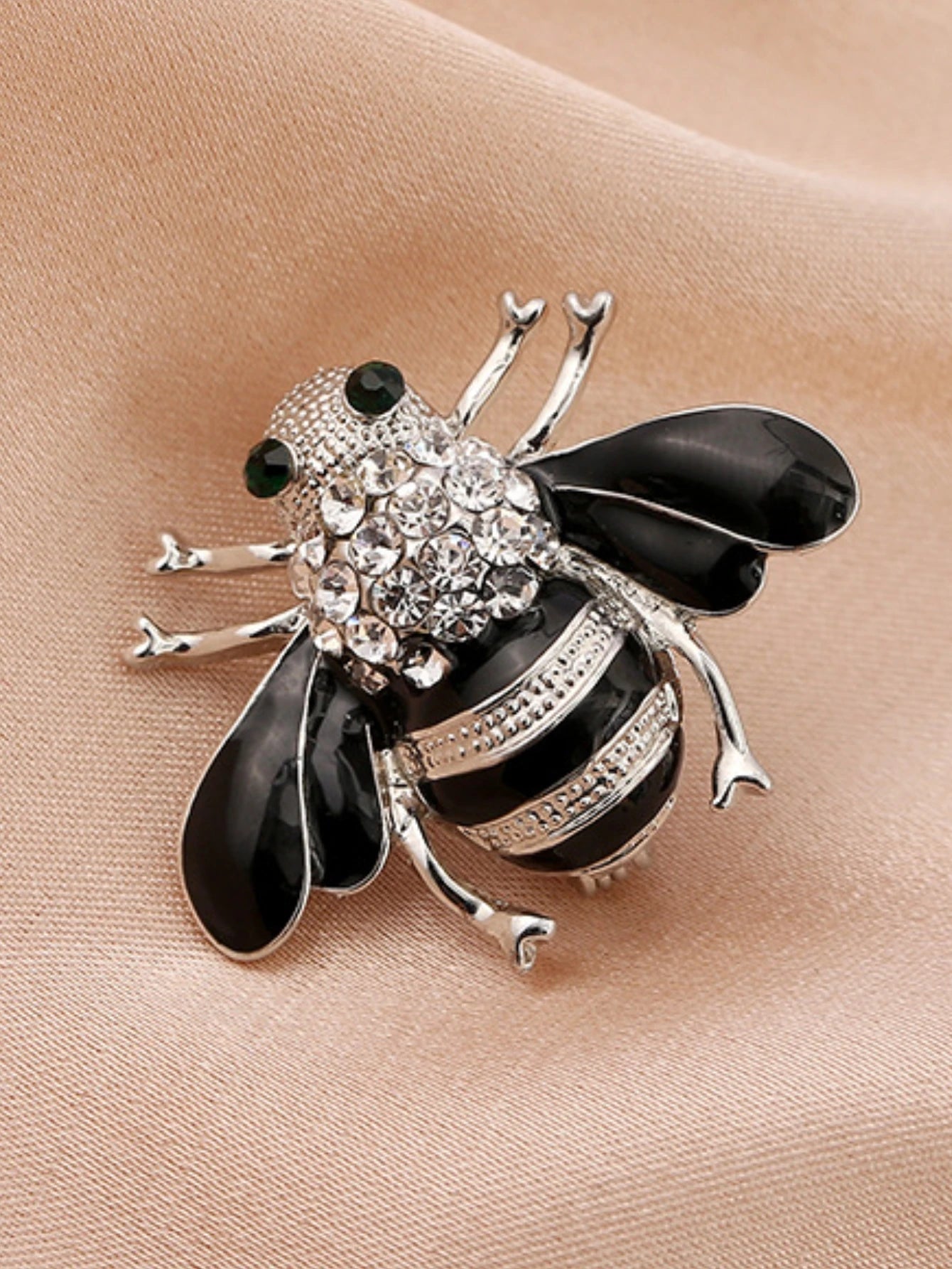 1PC Women's Fashion Trend Personalized Imitation Pearl Bee Brooch Pin Jewelry Suitable for Outdoor Dating, Party, Festival Gifts - Avero