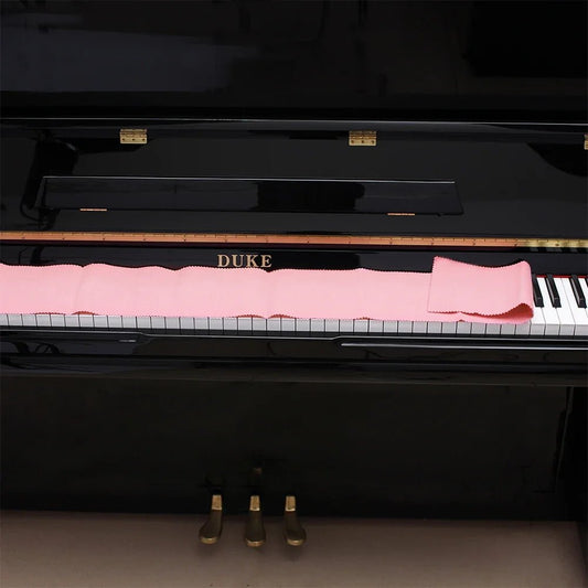 1Pcs Durable Flannel Piano Key Cover Keyboard Protective Dirt - Proof Cover Soft Electronic Organ Keyboard Cover Piano Accessories - Avero