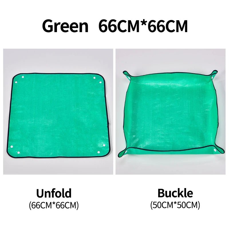 1pcs Planting Mat 50cm - 100cm Gardening Potting Pad Foldable Garden Plant Flower Pot Transplanting Waterproof Mats - Avero