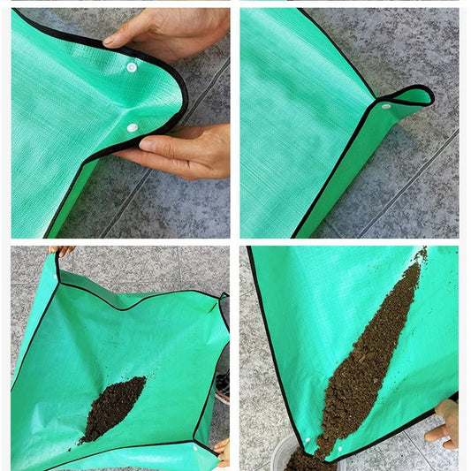 1pcs Planting Mat 50cm - 100cm Gardening Potting Pad Foldable Garden Plant Flower Pot Transplanting Waterproof Mats - Avero