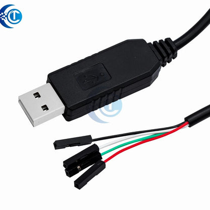 1PCS USB to COM Module Cable: USB to RS232 TTL UART Auto Converter with PL2303HX - Avero