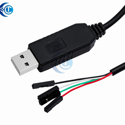 1PCS USB to COM Module Cable: USB to RS232 TTL UART Auto Converter with PL2303HX - Avero