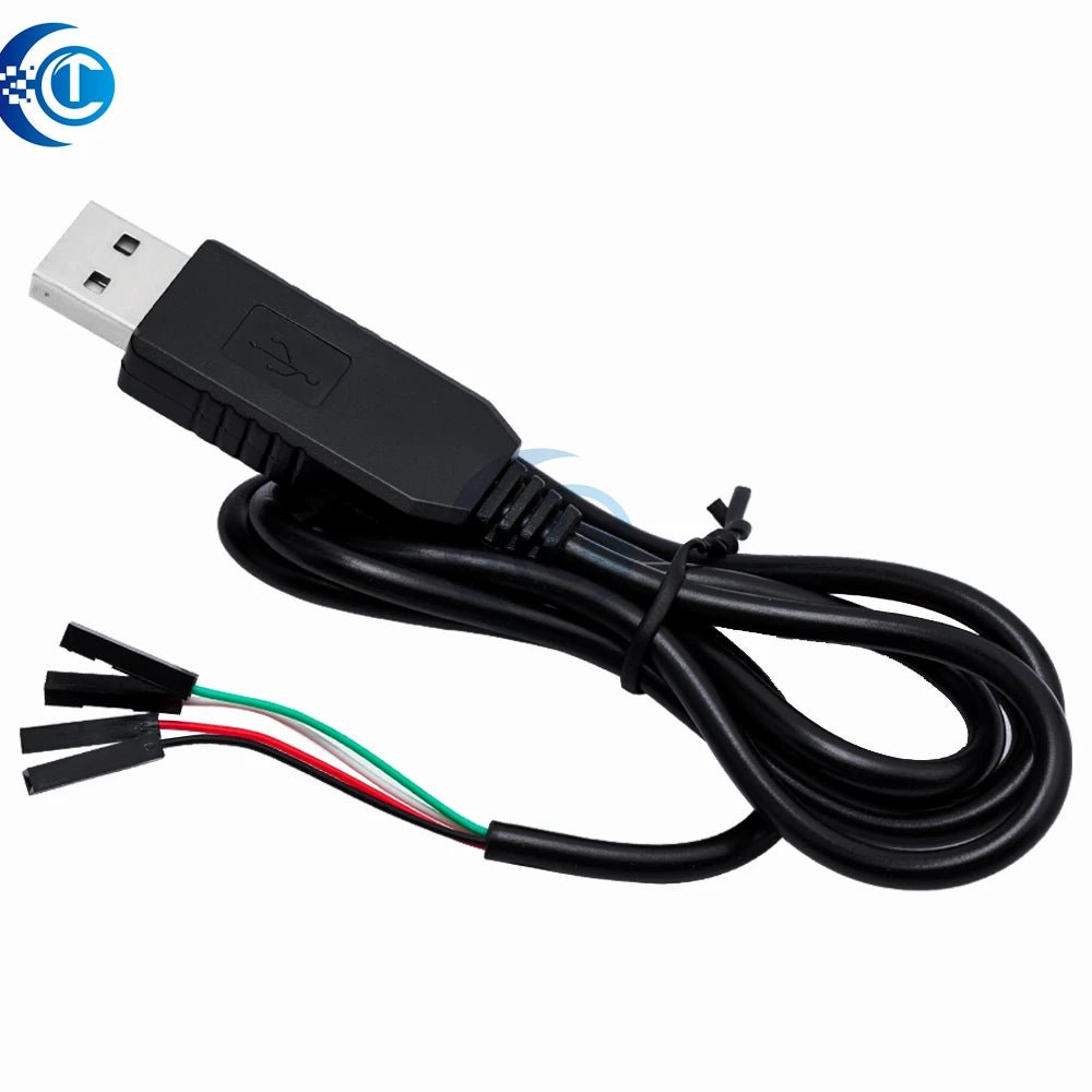 1PCS USB to COM Module Cable: USB to RS232 TTL UART Auto Converter with PL2303HX - Avero