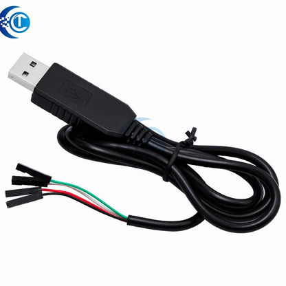 1PCS USB to COM Module Cable: USB to RS232 TTL UART Auto Converter with PL2303HX - Avero