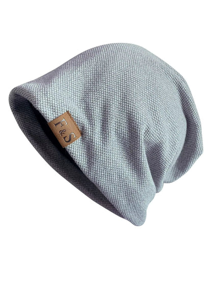 1Pcs Warm Knitted Beanie Hat for Men and Women - Fashionable Solidhip - Hop Style - Avero