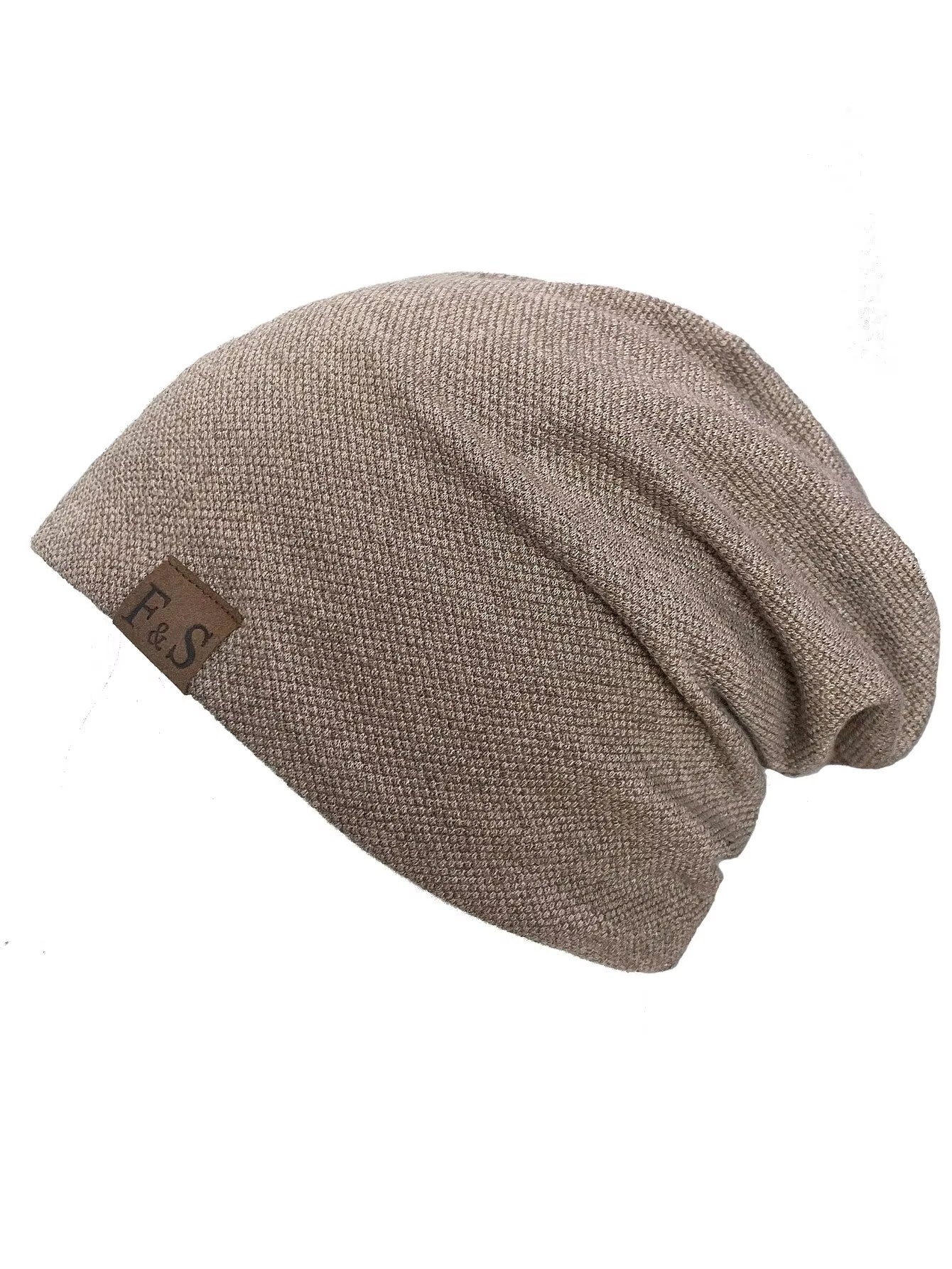 1Pcs Warm Knitted Beanie Hat for Men and Women - Fashionable Solidhip - Hop Style - Avero