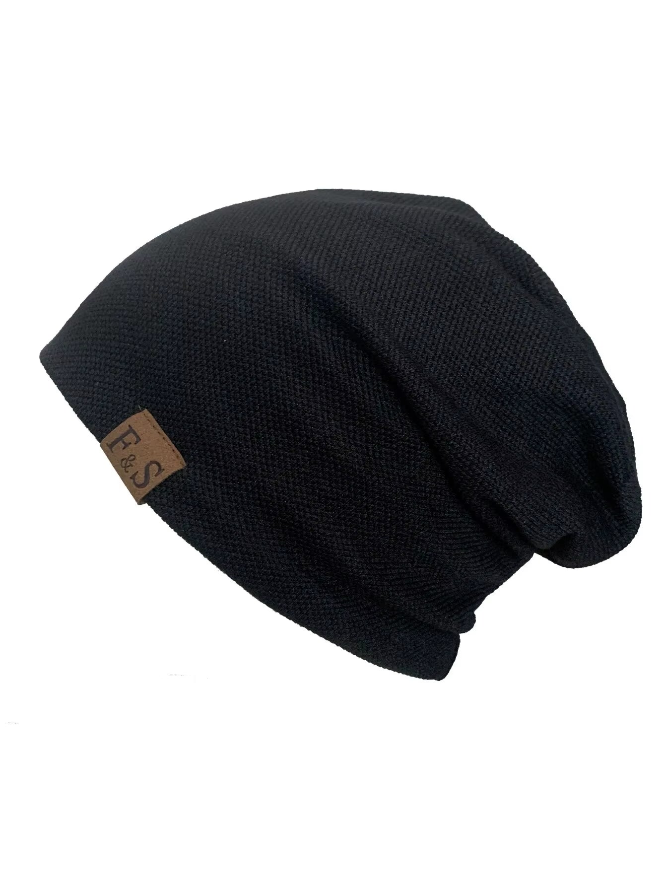 1Pcs Warm Knitted Beanie Hat for Men and Women - Fashionable Solidhip - Hop Style - Avero
