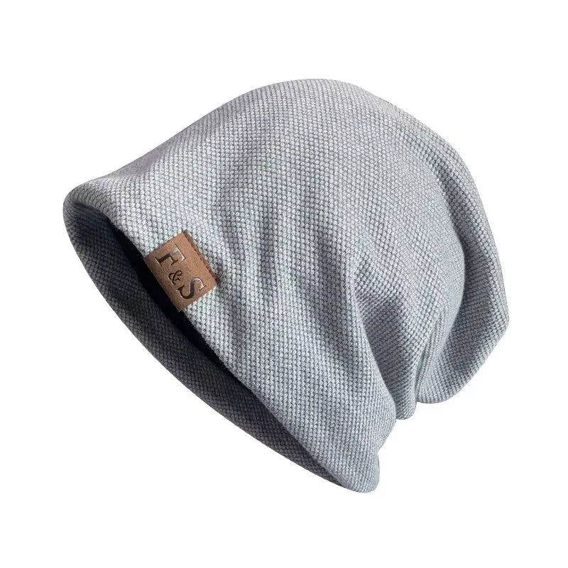 1Pcs Warm Knitted Beanie Hat for Men and Women - Fashionable Solidhip - Hop Style - Avero