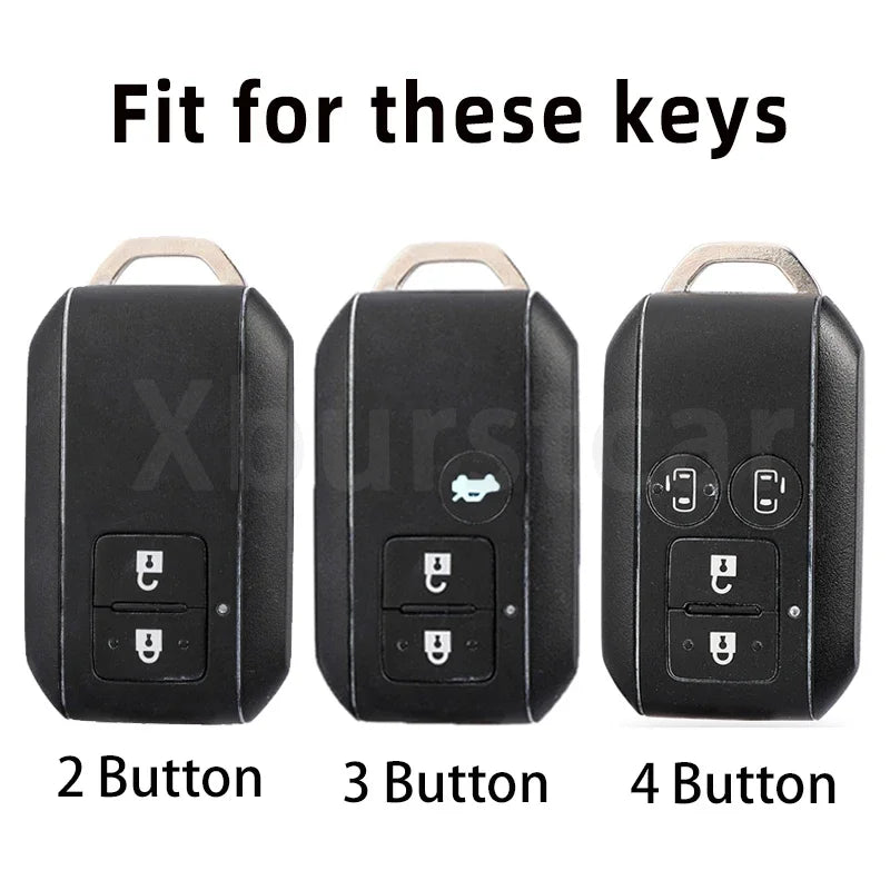 2 3 4 Buttons TPU Car Remote Key Case Cover Shell Fob For Suzuki Swift Ignis Ertiga Wagon R Monopoly Holder Keyless Accessories - Avero