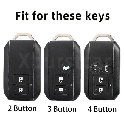 2 3 4 Buttons TPU Car Remote Key Case Cover Shell Fob For Suzuki Swift Ignis Ertiga Wagon R Monopoly Holder Keyless Accessories - Avero