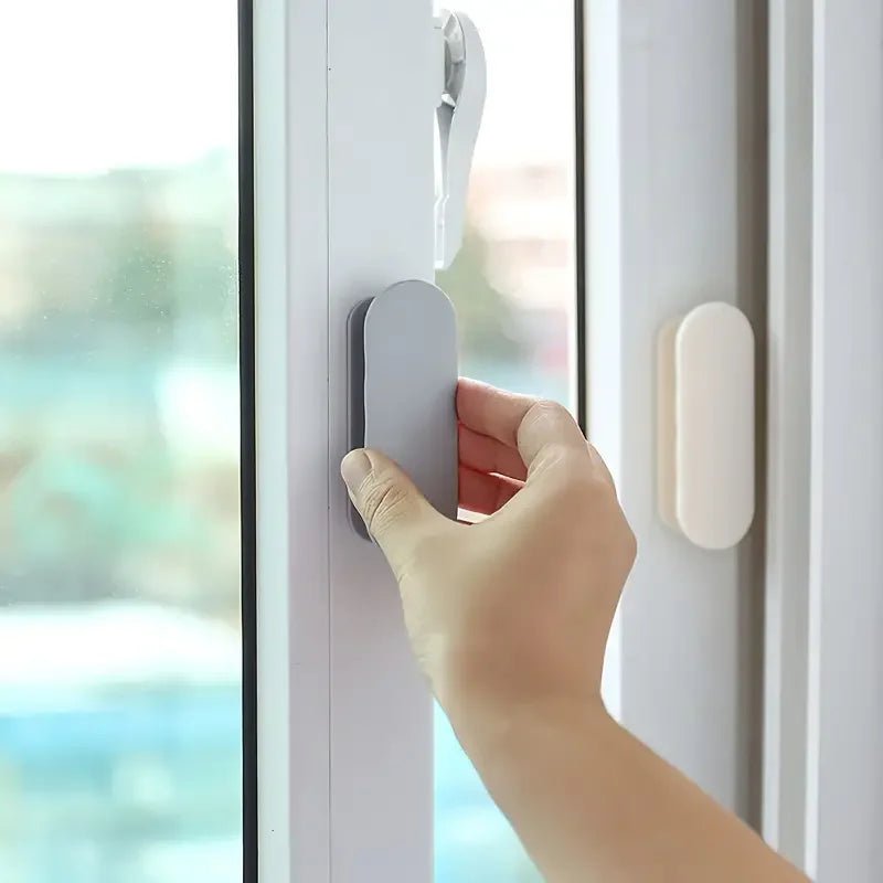 2 PCS Self - Adhesive Window, Cabinet & Drawer Handles - Ideal for Door, Wardrobe Sliding Door as an Organizing Auxiliary Device - Avero