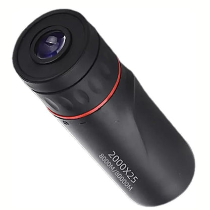 2000x25 HD Monocular Telescope Mini Portable Mobile Phone Telescope with Holder Outdoor Camping Hunting Birdwatching Telescopes - Avero