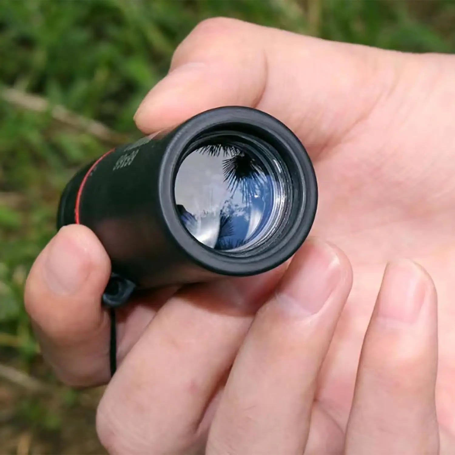 2000x25 HD Monocular Telescope Mini Portable Mobile Phone Telescope with Holder Outdoor Camping Hunting Birdwatching Telescopes - Avero