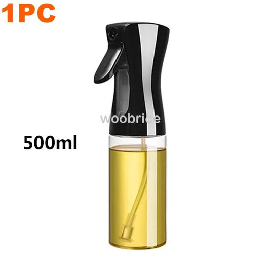 200/300/500ml Oil Spray for Kitchen Oil Nebulizer Dispenser Spray Oil Sprayer Airfryer BBQ Camping Olive Oil Diffuser Brush - Avero
