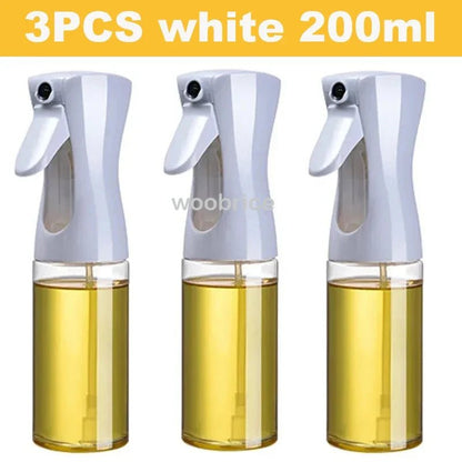 200/300/500ml Oil Spray for Kitchen Oil Nebulizer Dispenser Spray Oil Sprayer Airfryer BBQ Camping Olive Oil Diffuser Brush - Avero