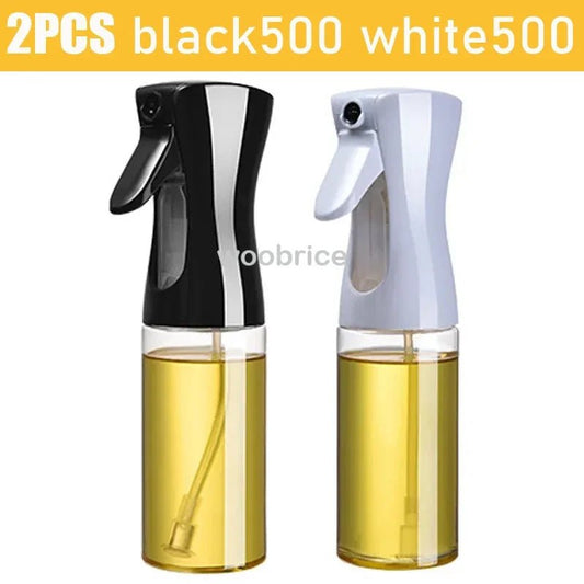 200/300/500ml Oil Spray for Kitchen Oil Nebulizer Dispenser Spray Oil Sprayer Airfryer BBQ Camping Olive Oil Diffuser Brush - Avero
