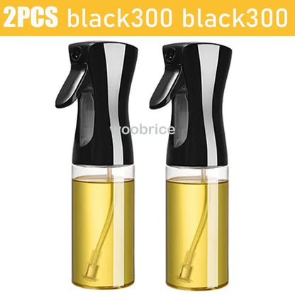 200/300/500ml Oil Spray for Kitchen Oil Nebulizer Dispenser Spray Oil Sprayer Airfryer BBQ Camping Olive Oil Diffuser Brush - Avero