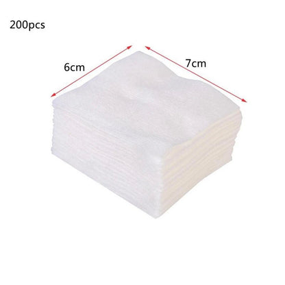 200Pcs Cleaning Patch Rifle Pistol Airsoft Cleaning Tool Highly Water Absorption Cotton Hunting Gun Accessories - Avero