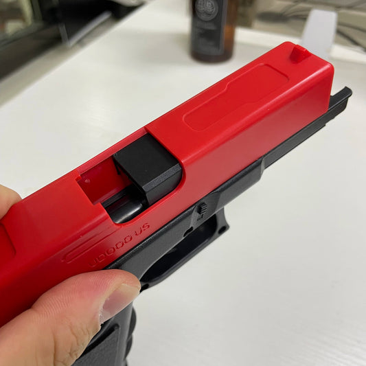 2025 New Soft Bullet and Airsoft Pistol Manual G17 G lock Toy Gun Lower Magazine Laser Outdoor Sports CS Game Weapon Kisd Gift - Avero