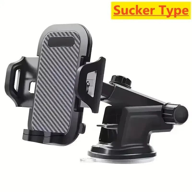 2025 NEW Universal Sucker Car Phone Holder 360° Windshield Car Dashboard Mobile Cell Support Bracket for Smartphones - Avero