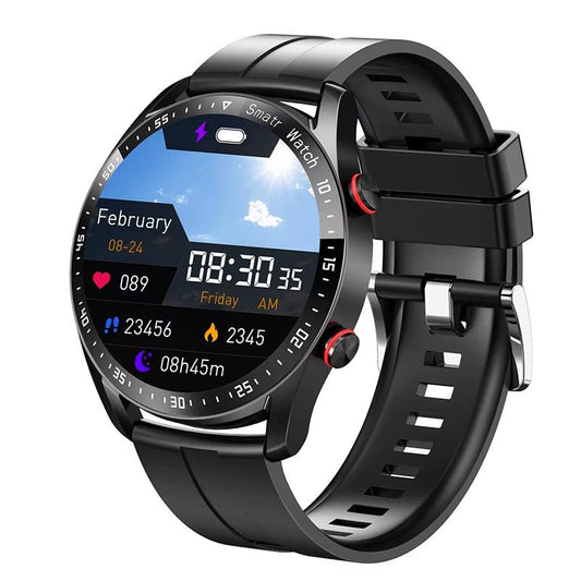 2025 New Voice Call Smart Watch Men GT Series 1.53 Inch AMOLED Screen Sports Watch ECG+PPG Health Smartwatch for Android IOS - Avero
