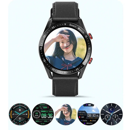 2025 New Voice Call Smart Watch Men GT Series 1.53 Inch AMOLED Screen Sports Watch ECG+PPG Health Smartwatch for Android IOS - Avero