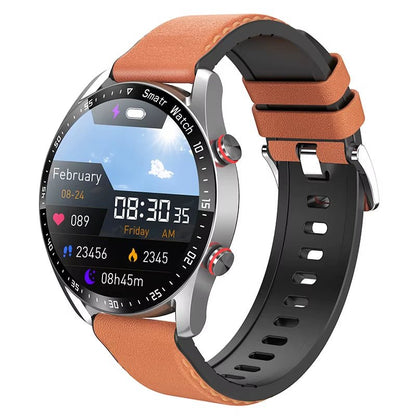 2025 New Voice Call Smart Watch Men GT Series 1.53 Inch AMOLED Screen Sports Watch ECG+PPG Health Smartwatch for Android IOS - Avero
