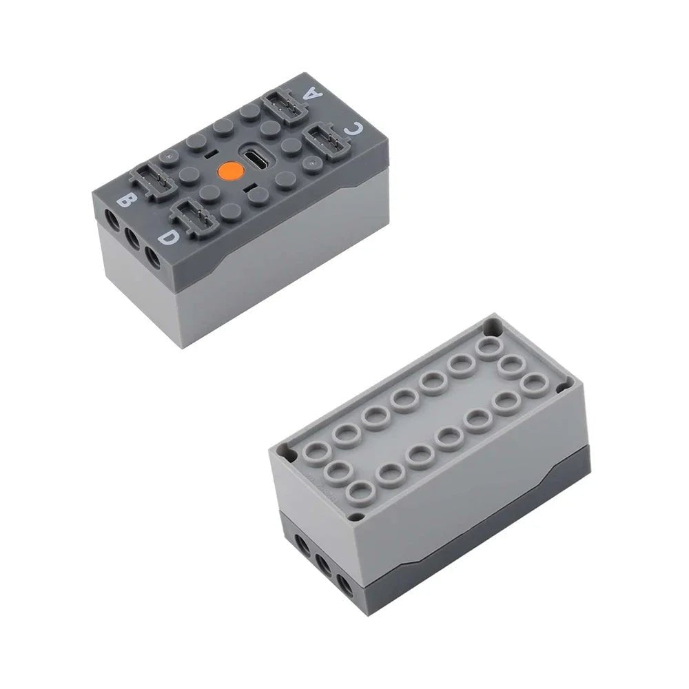 2.4G 8 - Channel Speed Control Remote Control for MOC Power Functions APP Programming Lithium Battery Box Compatible With Legoed - Avero