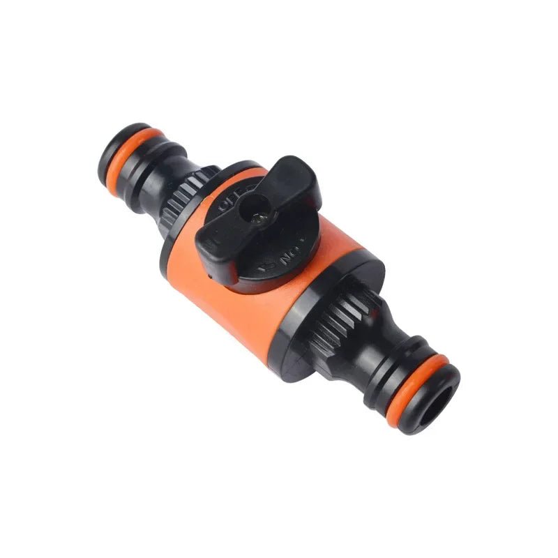 2PC Garden Hose Shut Off Valve, Pipe Connector & Coupler for Water Stop, Irrigation System Repair, Garden Faucet Fitting - Avero