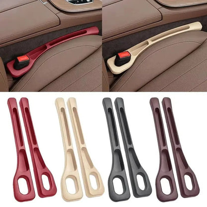 2Pcs Car Seat Gap Filler Seat Crevice Storage Box Bag Between Seats Console Organizer Decoration Interior Auto Accessories - Avero