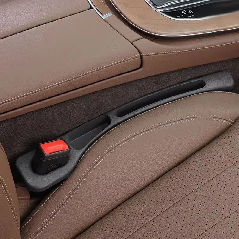 2Pcs Car Seat Gap Filler Seat Crevice Storage Box Bag Between Seats Console Organizer Decoration Interior Auto Accessories - Avero
