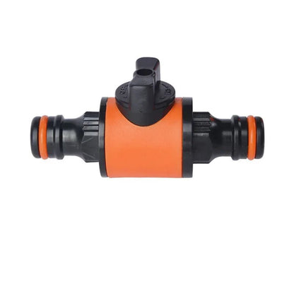 2PCS Garden Hose Shut Off Valve, Pipe Connector Coupler for Watering Irrigation System, Water Stop Repair Fitting - Avero