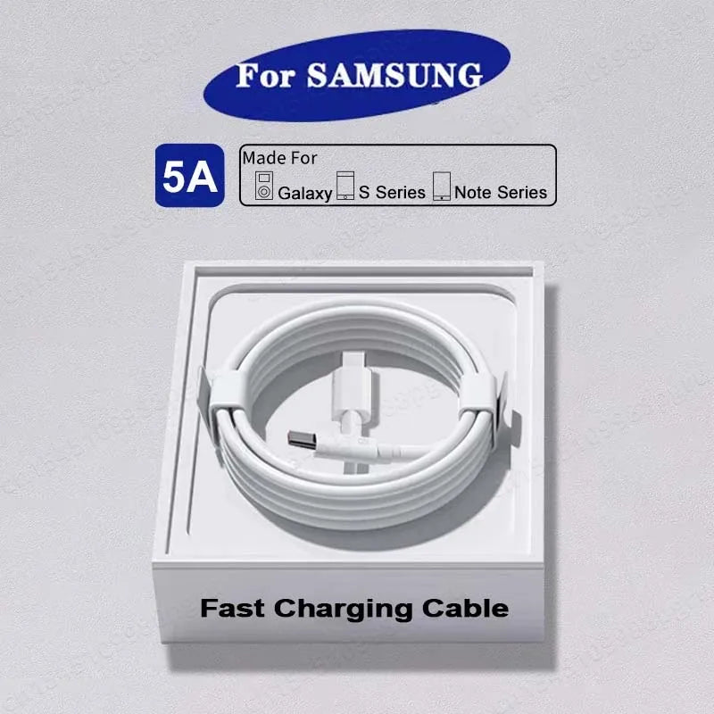 2PCS PD 45W USB C Cable For Samsung Galaxy S20 S21 S22 S23 Ultra Note 10 5G 20 A53 A54 Super Fast Charging USB Type C Data Cable - Avero