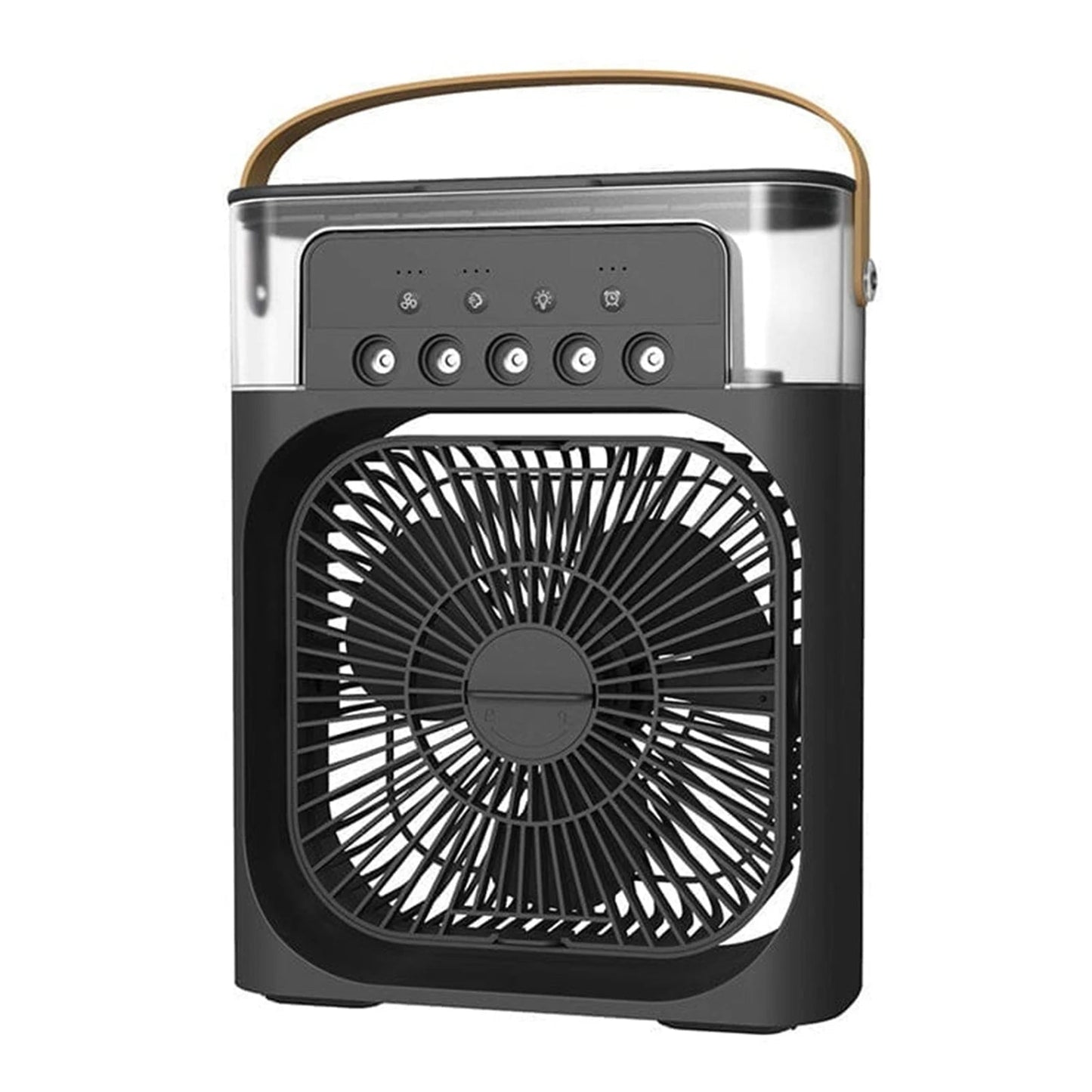 3 In 1 Fan Air Conditioners Portable USB Electric Fan LED Night Light Water Mist Fan Table Air Humidifier For Home Summer Cooler - Avero