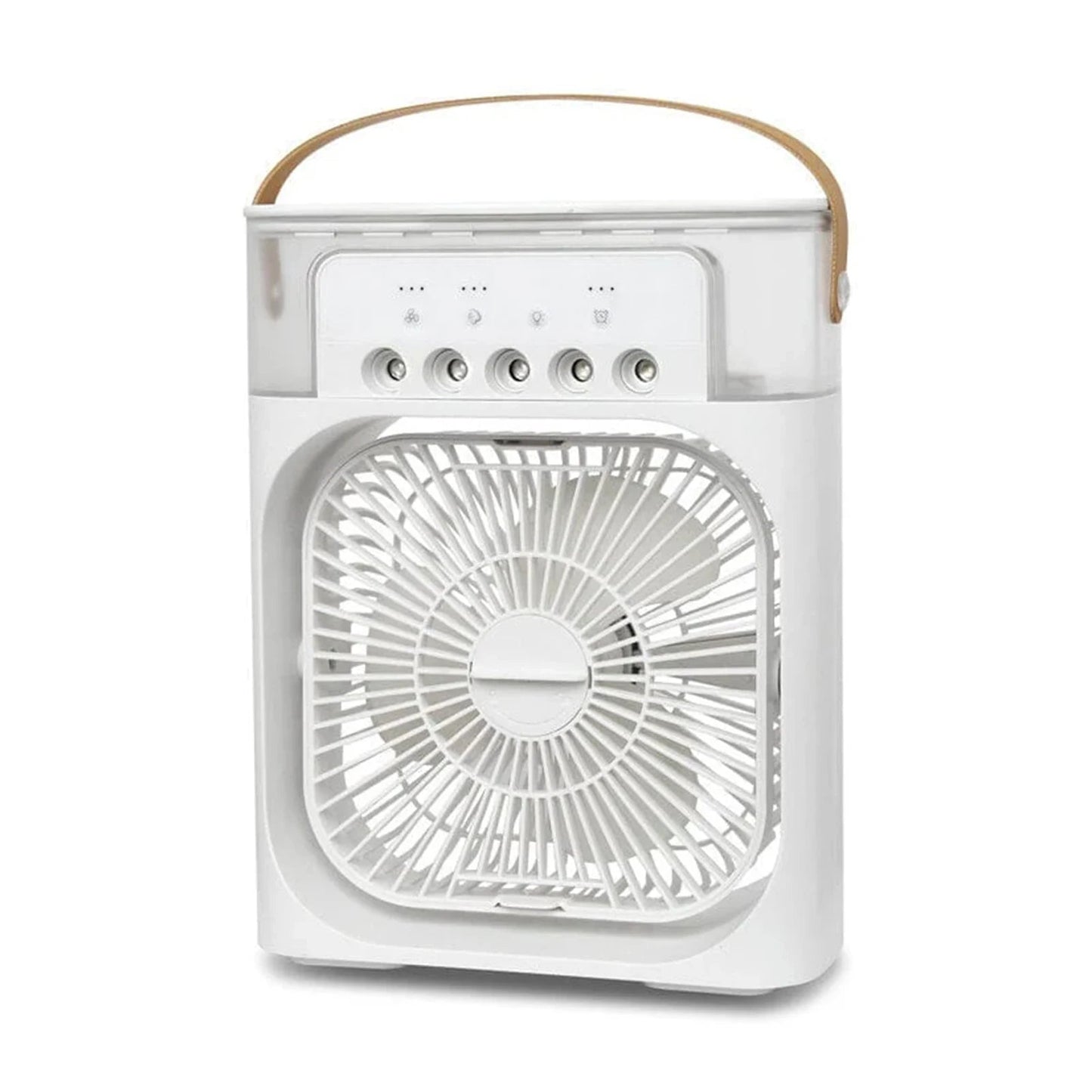 3 In 1 Fan Air Conditioners Portable USB Electric Fan LED Night Light Water Mist Fan Table Air Humidifier For Home Summer Cooler - Avero