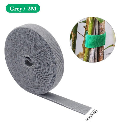 3 Rolls Green Garden Twine Plant Ties Nylon Plant Bandage Garden Hook Loop Bamboo Cane Wrap Support Garden Accessories - Avero