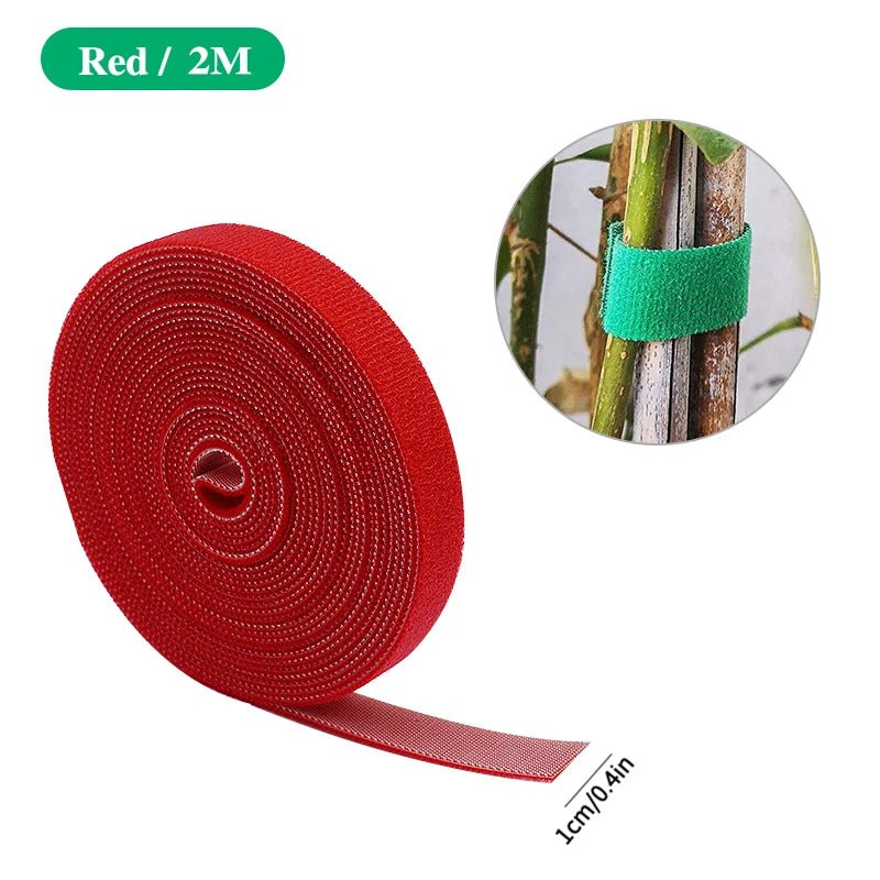 3 Rolls Green Garden Twine Plant Ties Nylon Plant Bandage Garden Hook Loop Bamboo Cane Wrap Support Garden Accessories - Avero